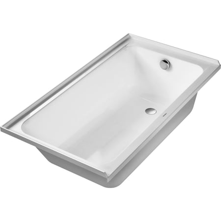 Duravit Duravit D-Code 60" x 32" Soaking Bathtub, 60" L, 32" W 700405000000090